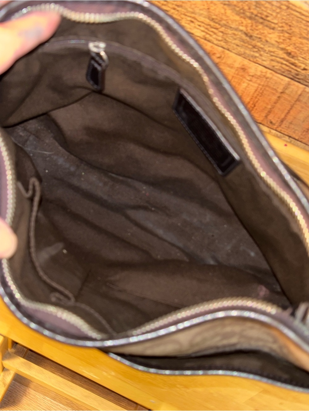vintage Coach Peyton Signature Pocket Hobo / Shoulder Bag - Picture 11 of 13